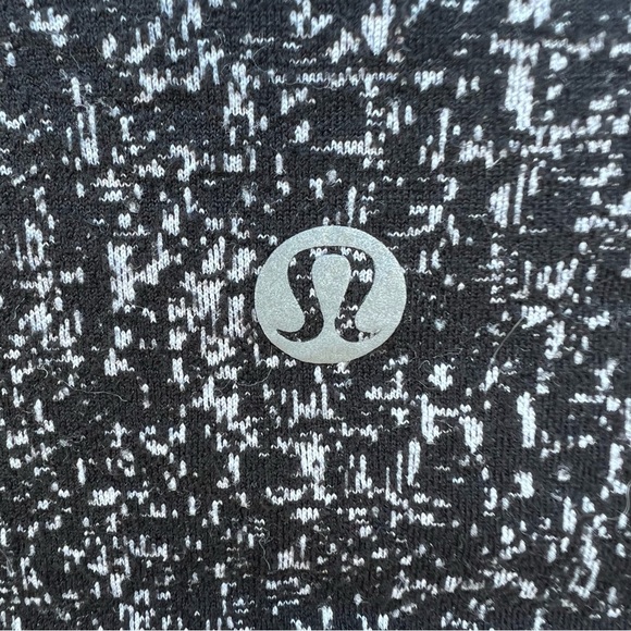 Lululemon Define Jacket Style W4ADRS Luon Suited Jacquard Black White Size 6 GUC - Picture 8 of 12